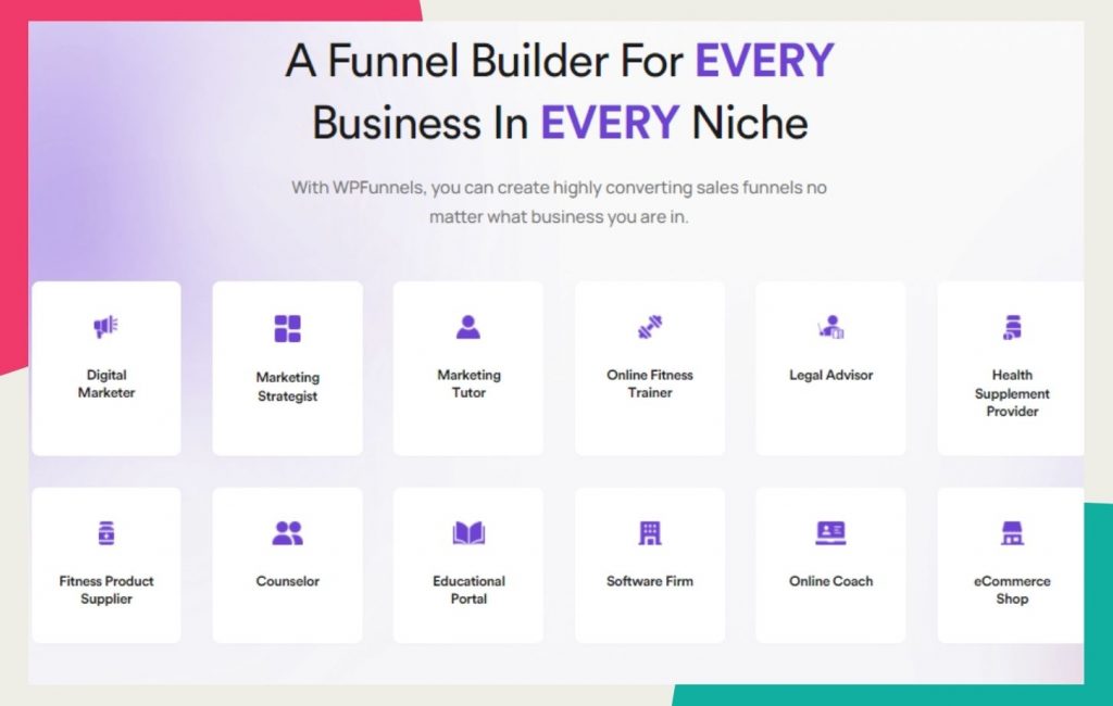 A Funnel Builder For EVERY Business In EVERY Niche
