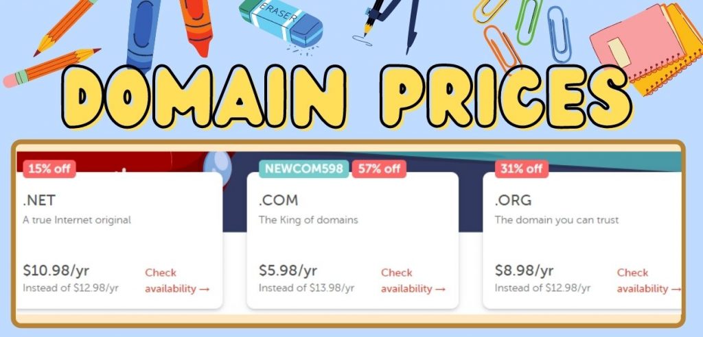 Domain Prices