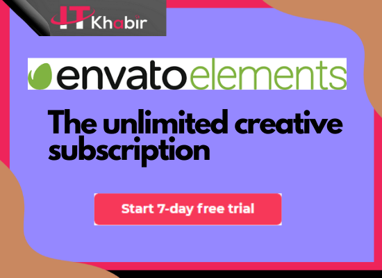 envato elements free trial