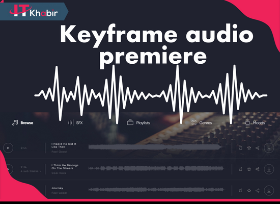 keyframe audio premiere pro