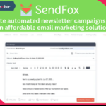 Sendfox lifetime deal – Email Marketing Tool Designed Specifically.